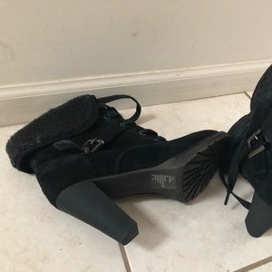 White mountain high heel booties. Size 8